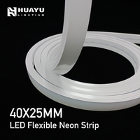 4025 Bandes lumineuses LED néon de qualité commerciale robustes, à grand profil transversal, à paroi épaisse, résistantes aux chocs et de qualité supérieure