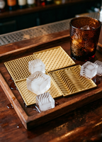 Moule à glaçons en laiton avec logo personnalisé, plaque de gaufrage personnalisée pour bar, cocktails, whisky, bourbon, boissons glacées