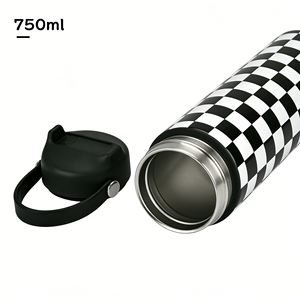 Bouteille d'eau isotherme en acier inoxydable de 25 oz, personnalisable/en gros, à large ouverture, design portable, idéale pour les activités de plein air - Product Image 6