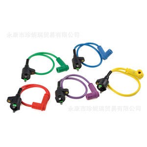 Bobine d'allumage en silicone Zhennerui GY6 110-250cc universelle pour moto tout-terrain, VTT, buggy de plage, rouge, bleu, vert, violet, jaune - Product Image 5