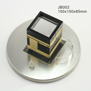 Musulman islamique en cristal cadeaux Mecque horloge tour Kabba modèle de construction pour décorer des cadeaux - Product Image 3