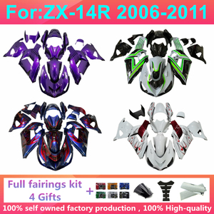 Kit de Carrocería para Zx14r 2006-2011, Zzr 1400, Zx14, Zx-14r, Carenado 2007 2009 2010, Carenados Zx-14r 2006-2011, ABS de Alta Calidad - Product Image 3