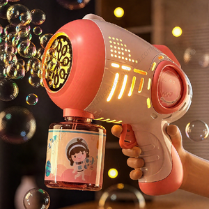 Vente en gros de pistolets à bulles de dinosaures populaires pour enfants, machine à bulles entièrement automatique, jouet à bulles en acier portable de petite taille - Product Image 5