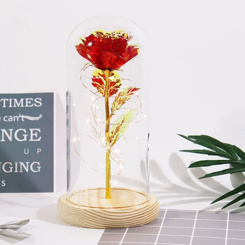 พื้นไม้สีขาว ดอกไม้เลเซอร์สีแดง