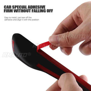 Juego de 2 Cubiertas Protectoras de Fibra de Carbono ABS para Cámaras Laterales de Tesla Model 3/Y/S/X, Accesorios para Automóviles Tesla Model Three - Product Image 3