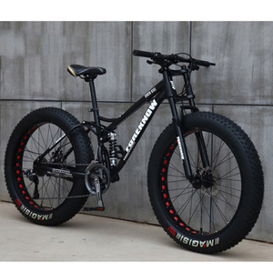 Vélo Tout Terrain Adulte de <span class=keywords><strong>26</strong></span> <span class=keywords><strong>Pouces</strong></span>, 27 Vitesses, Double Frein à Disque, Cadre en Fibre de Carbone, Vélo de Montagne Sportif, Pneus et Roues Larges - Product Image 6