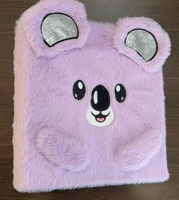 Cahier de Notes Kawaii pour Filles, Carnet de Notes en Peluche, Doux, Moelleux, Reliure Personnalisée, Cadeau pour Enfant