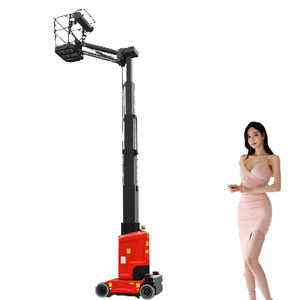 Plataforma elevadora de aluminio semieléctrica de 150kgs, CE ISO, buen precio, plataforma elevadora de tijera, precio de fábrica, núcleo de Motor - Product Image 1