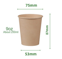 Tapas para Vasos de Café Desechables de Papel, Ecológicas, con Logotipo Personalizado, para Bebidas Frías y Calientes, Té, Chocolate Caliente, Té con Leche, Cafetería
