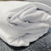 Vente en gros de vêtements d'occasion blancs t-shirt vêtements chiffons de coton vêtements de seconde main