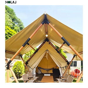 Tente de glamping individuelle ignifuge et imperméable en PVC pour hôtel, cabane quatre saisons à coque rigide, éco-resort, <span class=keywords><strong>village</strong></span> de glamping en montagne - Product Image 4