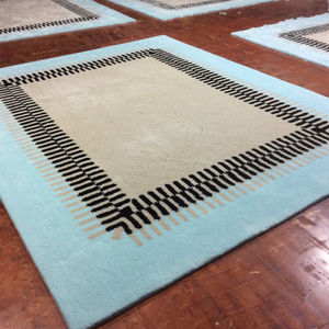 100% צמר בעבודת יד משי שטיחי שטיחים - Product Image 2