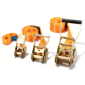 Jeu de cordes élastiques à double crochet Ton-mois-mètre Sangle d'arrimage tissée à cliquet robuste Crochets en plastique Caoutchouc <span class=keywords><strong>latex</strong></span> 25mm - Product Image 3