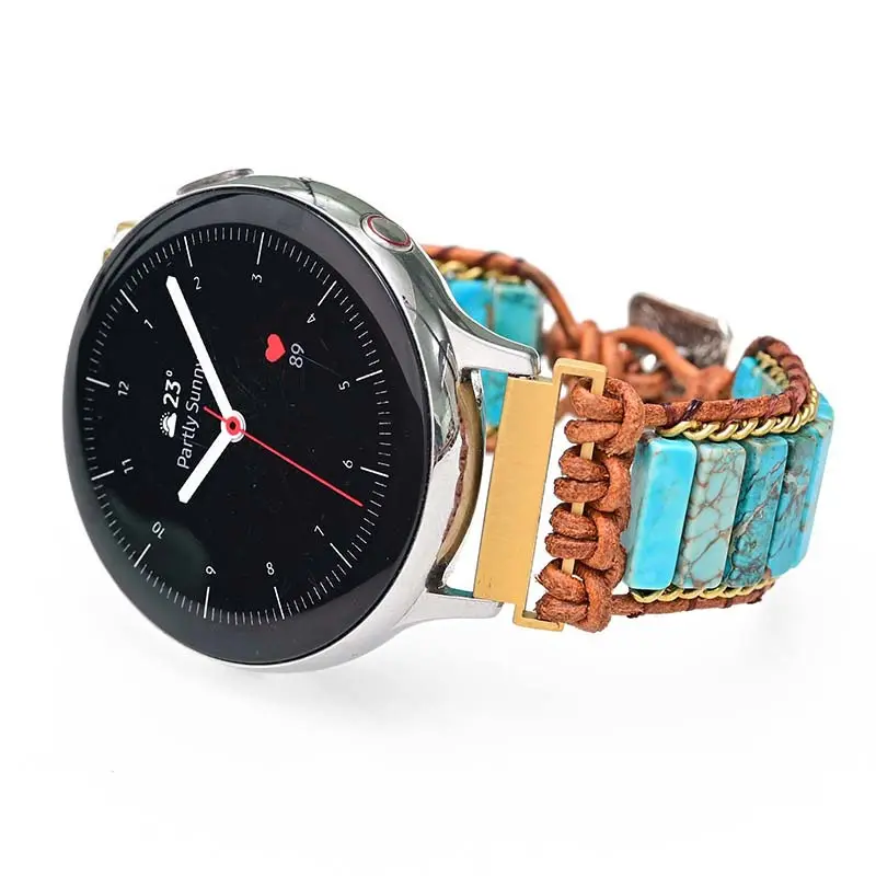 Jewelry Watch Band for Samsung Watch4, Watch4 Classic Huawei Watch Honor Magic Watch new bohemia strap for Huami Xiaomi Garmin