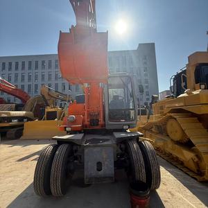 Excavadora de Ruedas Usada Hitachi EX100WD 2020, 10.7 Toneladas, Motor Original Japonés, Bomba de Engranajes, Rodamiento, PLC, Alta Velocidad de Desplazamiento, Cucharón de 0.5m - Product Image 5