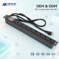 Unit Distribusi Daya PDU Rak Universal Multi Port untuk Distributor Reseller Produk IT Pasar Dunia Grosir