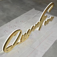 Conception de Logo Led Signalisation Personnaliser Personnalisé 3D Rétro-Éclairé Illuminé Lettre Signe Busine Chine Led Signalisation