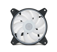 Ventilateur de refroidissement CPU pour ordinateur 12V 120x120x25mm en cuivre avec éclairage LED ARGB DC, roulement fluide, 23dBA silencieux pour boîtier d'ordinateur
