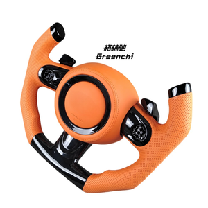 <span class=keywords><strong>Volant</strong></span> de course F1 en fibre de carbone forgée miniature, en cuir, en forme de D, à 2 branches, diamètre standard, pour modèles <span class=keywords><strong>Cooper</strong></span> <span class=keywords><strong>S</strong></span> R50-R59 F54-F60 - Product Image 4