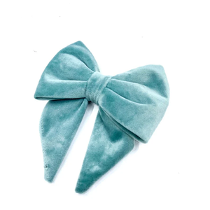 Accessoires pour animaux de compagnie : Nœuds <span class=keywords><strong>papillon</strong></span> pour chiens et chats, en velours imprimé ou uni, détachables et mobiles, pour Noël et mariages - Product Image 2