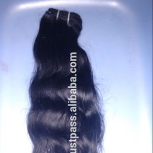 Vrigin-Extensión de cabello indio natural de color, sin caída, sin enredos, tejido de pelo de templo, precio barato - Product Image 2