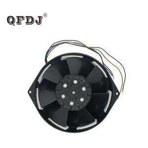 Ventilador Industrial QFDJ 17255 con Motor AC, 6 Aspas de Plástico, Resistente al Polvo y al Agua, para Uso Comercial - Product Image 1