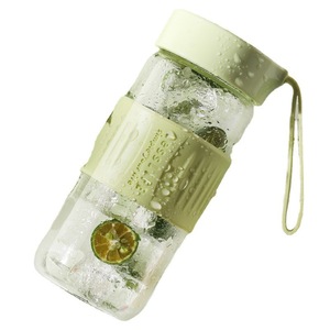 Leslife Glass Water <b>Bottle</b> With Tea Infuser 500Ml Portable For Outdoor Use - Product Image 5
