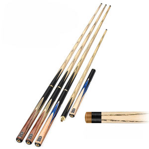 Taco de <span class=keywords><strong>Billar</strong></span> OMIN Nuevo para Snow Snooker, Punta de 9.5mm, 145cm, Madera de Fresno de Alta Calidad, Unión de Latón, 3/4 Articulado - Product Image 3