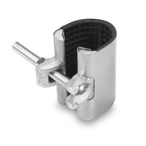Collarín de Reparación de Acero Inoxidable de 76-82 mm (2 1/2 Pulgadas) con Abrazadera de Tubería de un Solo Perno - Product Image 1