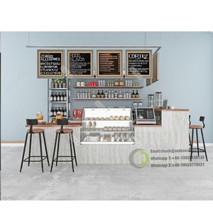 Barbería de madera de uñas personalizar spa Rosa moderno de alta gama de alta calidad Mesa frontal salón de belleza mostrador de recepción - Product Image 1