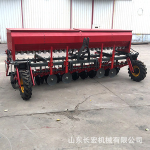 24 Row Seeder Fertilizer Combined <b>Machine</b> Wheat Seeder Multi Functional Wheeled <b>Walking</b> Seeder - Product Image 1