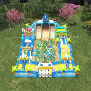 Terrain de jeu gonflable de parc d'attractions d'équipement de location extérieur commercial de partie Offre Spéciale - Product Image 1