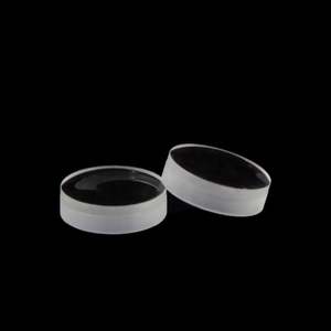 Lente cementada acromática de vidrio óptico de 15mm de diámetro para sistema óptico - Product Image 2