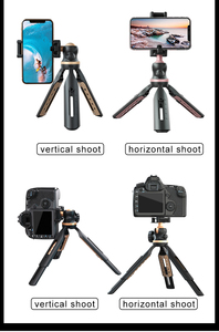 <span class=keywords><strong>Mini</strong></span> trípode extensible de aleación de aluminio con logotipo OEM, soporte de escritorio para teléfono/proyección/Camra, RK-L10 - Product Image 5