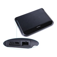 Layar TV LCD Universal Lipat Atas untuk Plafon Mobil 17,3 - 19,5 Inci, Multimedia Ultra Tipis, Monitor Atap Mobil Android