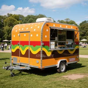 2025 Camion de haute qualité Restauration Remorque Café Bar Glace Pizza Burger Van Chariot de nourriture chaude - Product Image 2