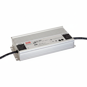 Mean Well HVG-480 480W 48V <b>LED</b> <b>Driver</b> Single Channel AC/DC Converter <b>Dimmable</b> Input 200-480V Output 10000mA 5-Year Warranty - Product Image 2