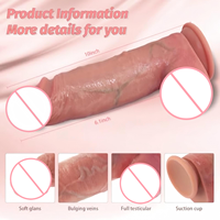Dildo éjaculant et Dildos à prépuce mobile, Jouets sexuels, Jouet réaliste en silicone 2 en 1 avec fonction d'éjaculation et prépuce pour le plaisir vaginal et anal