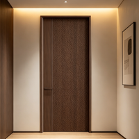 Porte de salon en bois massif, couleurs de peinture bois, portes de chambre en bois insonorisées, finition mate, décoration de salon de villa