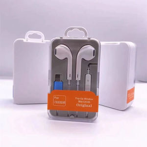 Retailverpakking 3.5mm oortelefoon voor Samsung iPhone Bedrade Type C oortelefoon headset met kabel - Product Image 2