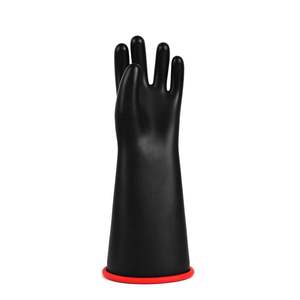 Elektronik üretim 20kv sarı LLabel sınıf <span class=keywords><strong>2</strong></span> ASTM D120 standart PPE elektrik eldivenleri - Product Image 5