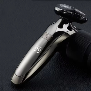 Mini Intelligent Rechargeable Electric <b>Shaver</b> Triple Blade Digital Display Water Washed Features <b>Face</b> Shaving OEM - Product Image 4
