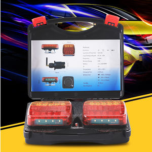 Kit <span class=keywords><strong>de</strong></span> <span class=keywords><strong>feux</strong></span> <span class=keywords><strong>de</strong></span> <span class=keywords><strong>remorque</strong></span> magnétiques sans fil, <span class=keywords><strong>feux</strong></span> <span class=keywords><strong>de</strong></span> remorquage LED pour camions, bateaux, camping-cars, caravanes avec 2 options <span class=keywords><strong>de</strong></span> montage, <span class=keywords><strong>feux</strong></span> <span class=keywords><strong>de</strong></span> freinage, <span class=keywords><strong>feux</strong></span> arrière, <span class=keywords><strong>plaque</strong></span> d'immatriculation - Product Image 3