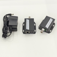 Convertidor Ethernet a Línea Coaxial de 500M, Extensor IP sobre Coaxial para CCTV