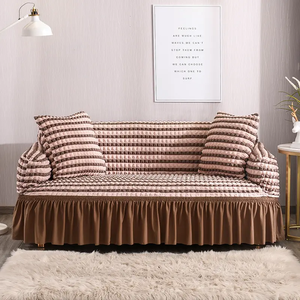Housse de fauteuil 1 place de style européen avec jupe housse de canapé extensible housse de canapé élastique pour salon - Product Image 6