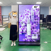 Écrans LCD 100" 85" 75" 65" 55" 43" 4K, Totem LED, Affichages numériques, Kiosques, Supports d'affichage publicitaire, Panneaux d'affichage intelligents
