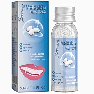 Colla per Denti Multiuso per Igiene Orale, Trucco Televisivo, Modifica di Protesi, Otturazioni Temporanee, Riempimento di Spazi tra i Denti - Product Image 1