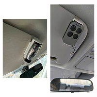 Support de télécommande pour porte de Garage, Clip de pare-soleil de voiture, taille réglable 47-70mm, transmetteur de télécomma
