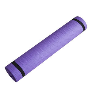 Estera de yoga personalizada de espuma EVA de 3-6mm de espesor con correa de transporte, estera de yoga ecológica TPE/PVC/EVA/NBR - Product Image 2