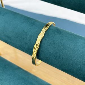 Jxx Luxury Dubai Jewelry <b>24K</b> <b>Gold</b> Plated <b>Bracelet</b> for Women Wholesale Fashionable Bangle - Product Image 6